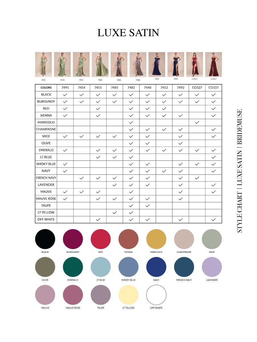 Ladvine color chart